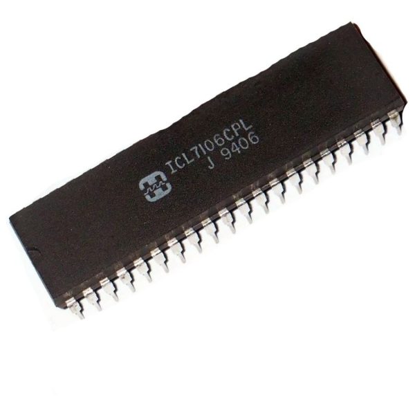 Icl7106cpl Integrado Conversor 3 1/2 Digitos Salida Lcd