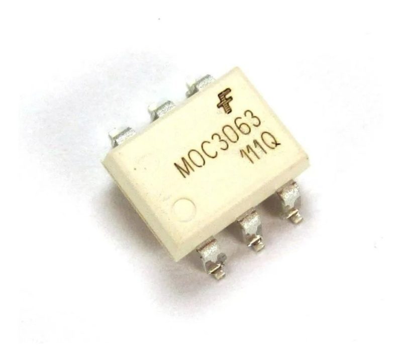 2 X Moc3063 Moc-3063 Optoacoplador Salida Triac Sop6 Smd