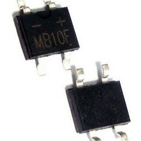 2 X Mb10f Mb 10f Mb-10f Mb10f Puente Diodo Smd 1000v 0.5a