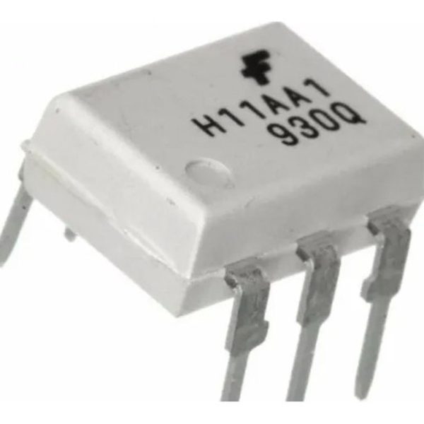 H11aa1 Dip6 Optoacoplador H11aa1m In Ac Out Transistor