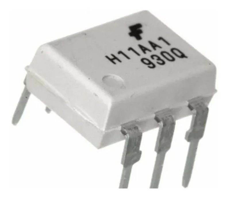 H11aa1 Dip6 Optoacoplador H11aa1m In Ac Out Transistor