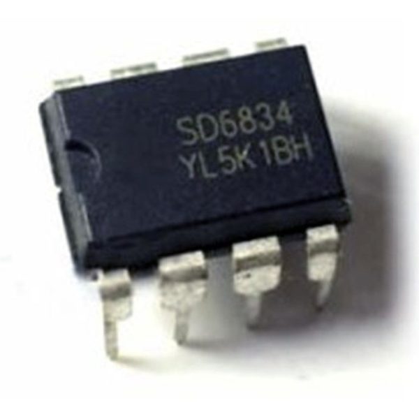Sd6834 Sd 6834 Sd-6834 Regulador Pwm Pfc Smps Dip8 Ic Ci