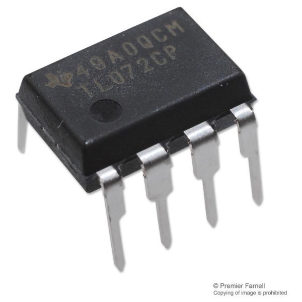 Tl072 Tl072cp Dip-8 Poco Ruido Dual De Propósito General Amp