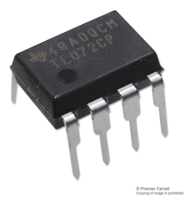 Tl072 Tl072cp Dip-8 Poco Ruido Dual De PropÃ³sito General Amp