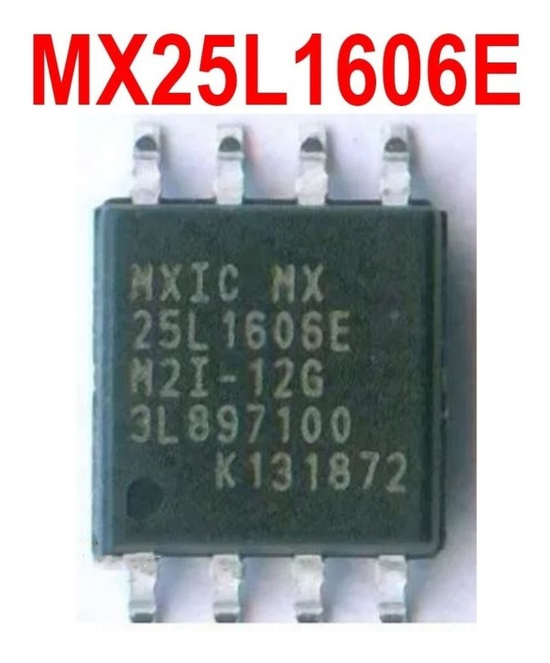 Mx25l1606e Mx25l1606em2i-12g Mx25l1606 2mb 16mbit Sop8