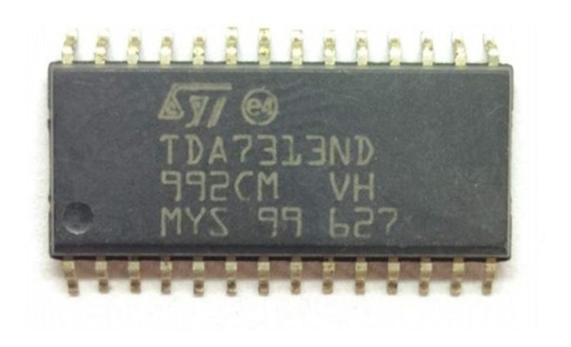 Tda7313nd Circuito Integrado Tda7313 7313 Sop28 Smd