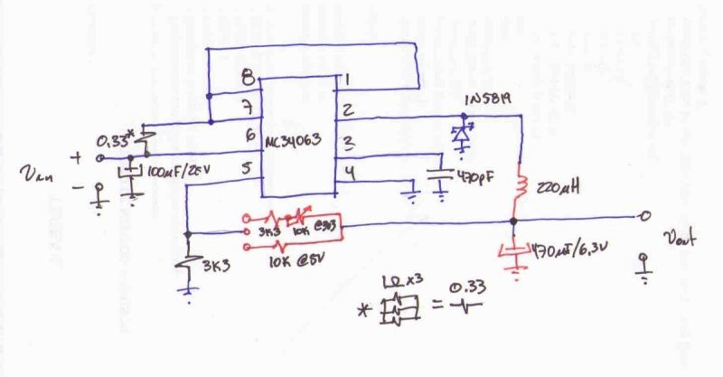 3 X Mc34063 Mc34063a 34063 Mc34063api Dc-dc Dip8 1.5a - Image 3
