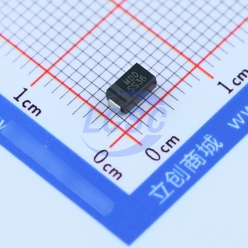 5 X Diodo Ss36 Ss36 = Sk36 Smc 7 X 6mm Diodo Schottky 60v 3a - Image 3