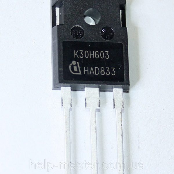 Transistor Ikw30n60h3 K30h603 To247 30a 600v Infineon Orig