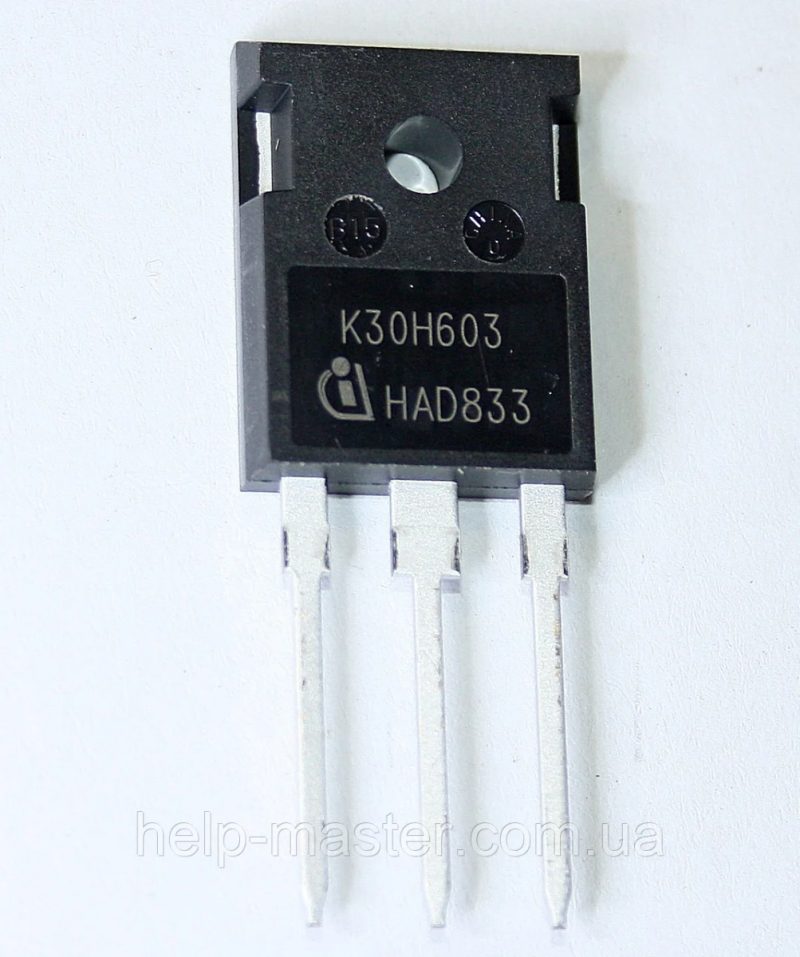 Transistor Ikw30n60h3 K30h603 To247 30a 600v Infineon Orig