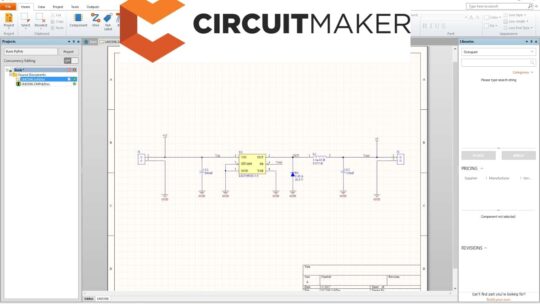 circuitmaker3 540x304 - Top Programas gratuitos y pagos para la Electrónica