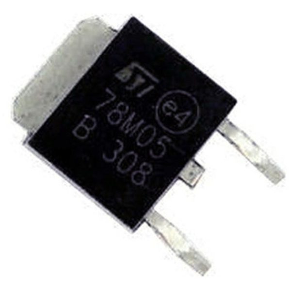 2 X 78m05 L78m05 Regulador Voltaje 5v 0,5 A Smd Dpak 7805 Ic