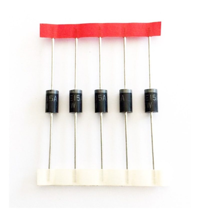 3 X 1.5ke15a Supresor Transistorios Unidireccional 15v 1500w