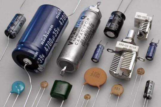 capacitores coleccion 540x360 - Que son los Capacitores o Condensadores Eléctricos y tipos