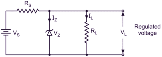 diodo zenner regulacion circuito 540x191 - Que es un Diodo zener ?, importancia y aplicaciones