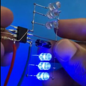 LedChaserPortada 363x360 - Como hacer un Led Chaser o Secuenciador de Luces con el NE555