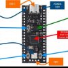 Raspberry Pi Pico Rp2040 Dual Cortex Tipo C Negra 16mb + Rgb