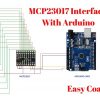 Modulo Mcp23017 Demultiplexor 16 Bits Expansion Pines X I2c