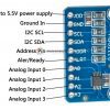 Conversor Analogico A Digital Adc Ads1115 16bit I2c Arduino