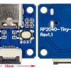 Tarjeta Raspberry Pi Pico Rp2040-tiny+programador Compacta