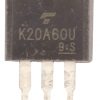 Transistor Mosfet C-n 600v 20a To-220 Tk20a60u K20a60u