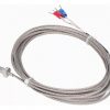Sensor Termopar 5m Tipo K Temperatura M6 600 Grados Industri