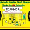 Tda8946j Tda8946 Amplificador Audio 2 Canales 15w