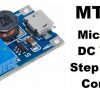2 X Módulo Elevador De Voltaje Mt3608 Dc Step Up + Usb C