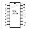 2 X Tea2025 Tea2025b Stereo Audio Amplifier Dip-16 2025b