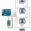 4 X Celdas De Carga 50kg Sensor Fuerza Peso Mas Módulo Hx711