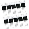 5 Transistores Irf520n Mos-fet N-ch 10a 100v .270 E To-220