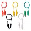 Set 10 Cables Tipo Caiman-caiman De 46cm Largo X 2.8cm Ancho