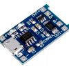 X3 Pack Modulo Carga Micro Usb 5v Tp4056 18650 + Proteccion
