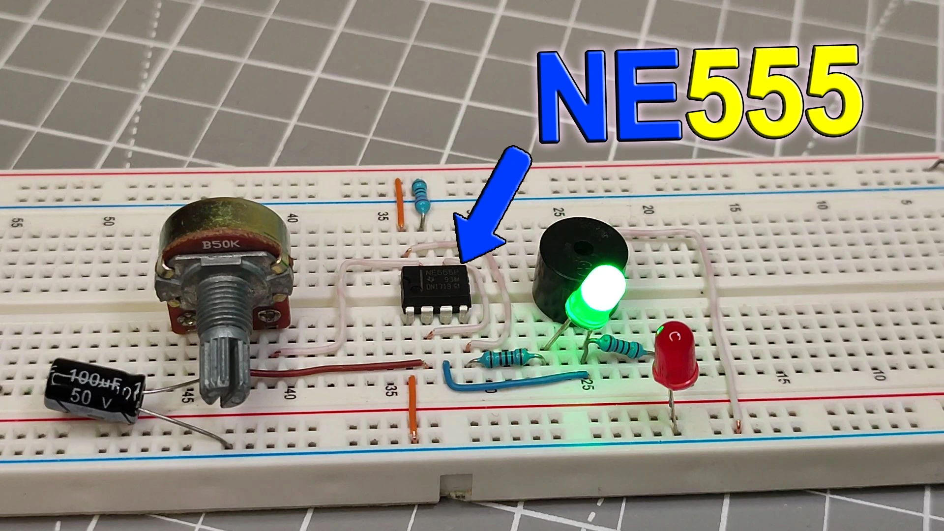 metronomo electronico tutorial ne555 - Todo acerca del Integrado ne555, Importancia, Usos y Curiosidades