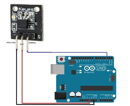 DS18B20 Temperature Module interfacing with arduinoi 440x360 - Como Medir Temperatura con el sensor DS18B20 y comparaciones