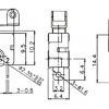 3 X Kw12-n 125v 5a Interruptor Switch Final De Carrera