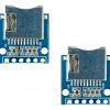 2 Pack Modulo Microsd Tf Card Lectura Memoria Arduino Esp32