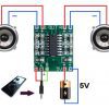 Kit Modulo Amplificador Pam8403 Estéreo + 2 Bocinas Y Cables