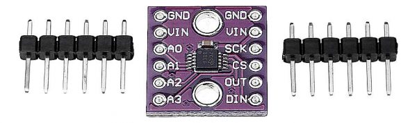 Conversor Adc Ads1118 De 16 Bits Spi Y Sensor De Temperatura