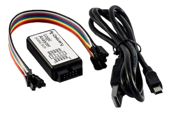 Analizador Lógico Usb 8 Canales Can Dmx-512 I2c I2s/pcm