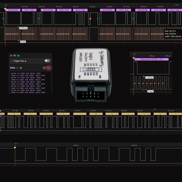 Analizador Lógico Usb 8 Canales Can Dmx-512 I2c I2s/pcm