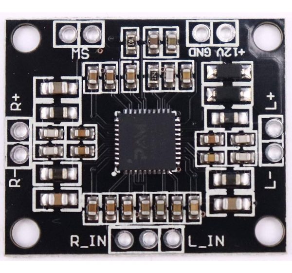 2 Unidades De Pam8610 Amplificador 10 Watts Stereo