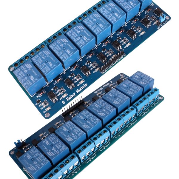 Modulo Relay Rele De 8 Canales 5v 10a Arduino Pic Avr 8ch