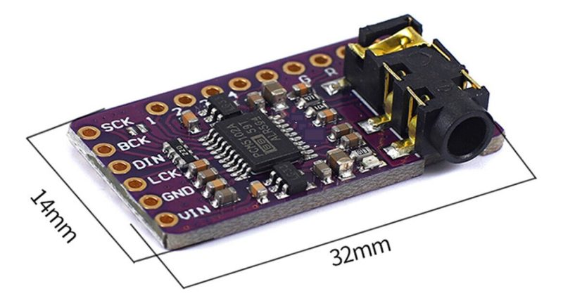 Modulo Dac Pcm5102 I2s Hifi Esp32 Arduino + Pam8403 Gratis - Image 3