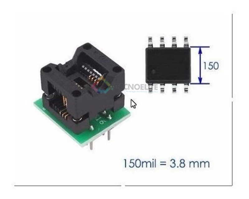 Kit Programador Bios Ch341+pinza+adap.1,8v+sock. 150,200,300 - Image 6