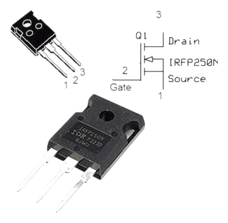 Irfp250n Transistor Mosfet Canal N 200v 30a Original - Image 4