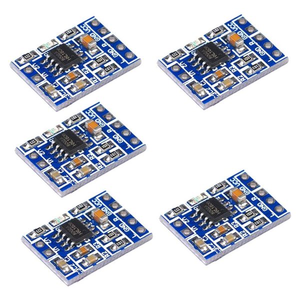5 X Modulo Amplificador De Audio Hxj8002 3w Mono 5v Pam8403