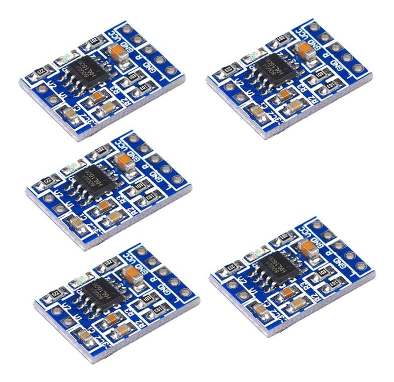 5 X Modulo Amplificador De Audio Hxj8002 3w Mono 5v Pam8403