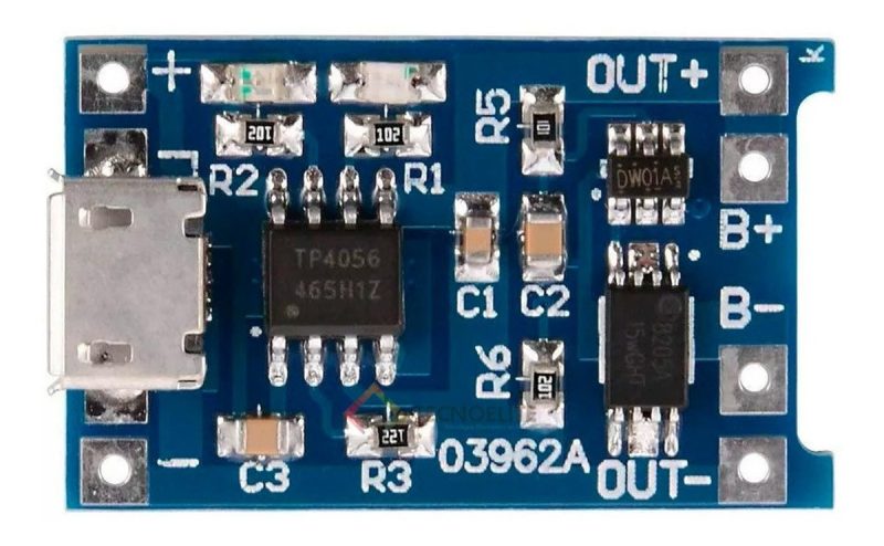 X3 Pack Modulo Carga Micro Usb 5v Tp4056 18650 + Proteccion - Image 4