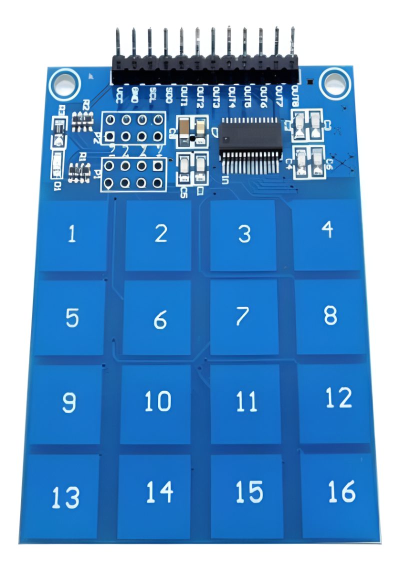 Teclado Matricial Touch Pad Ttp229 16 Teclas Arduino Esp32